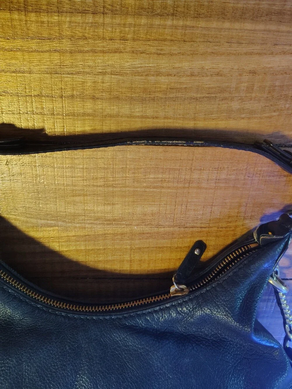 Michael Kors Vintage Black Pebbled Hobo